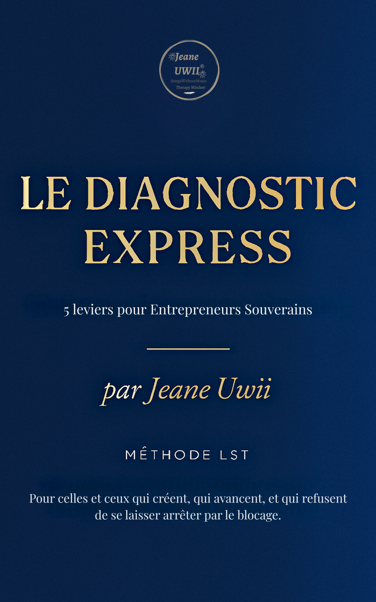 abstract data analysis portrait